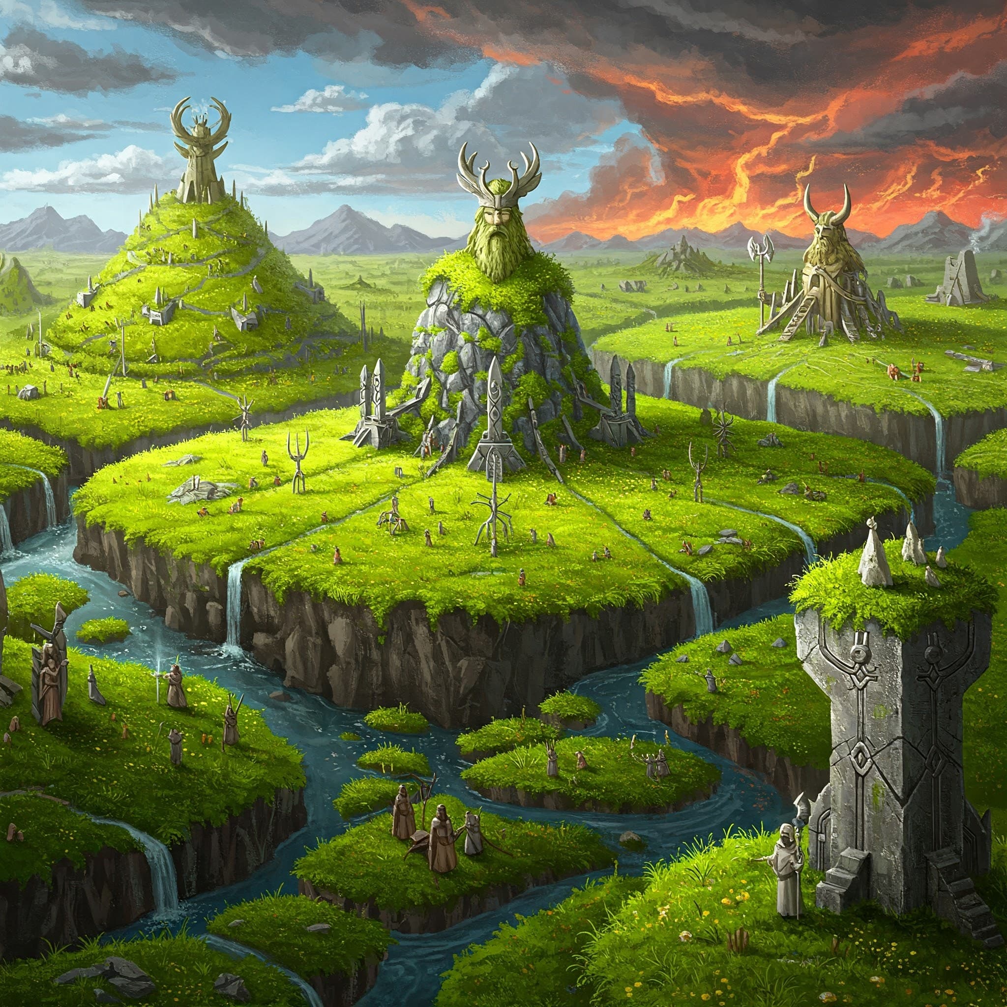 Ilustración de Ragnarök - parte 7