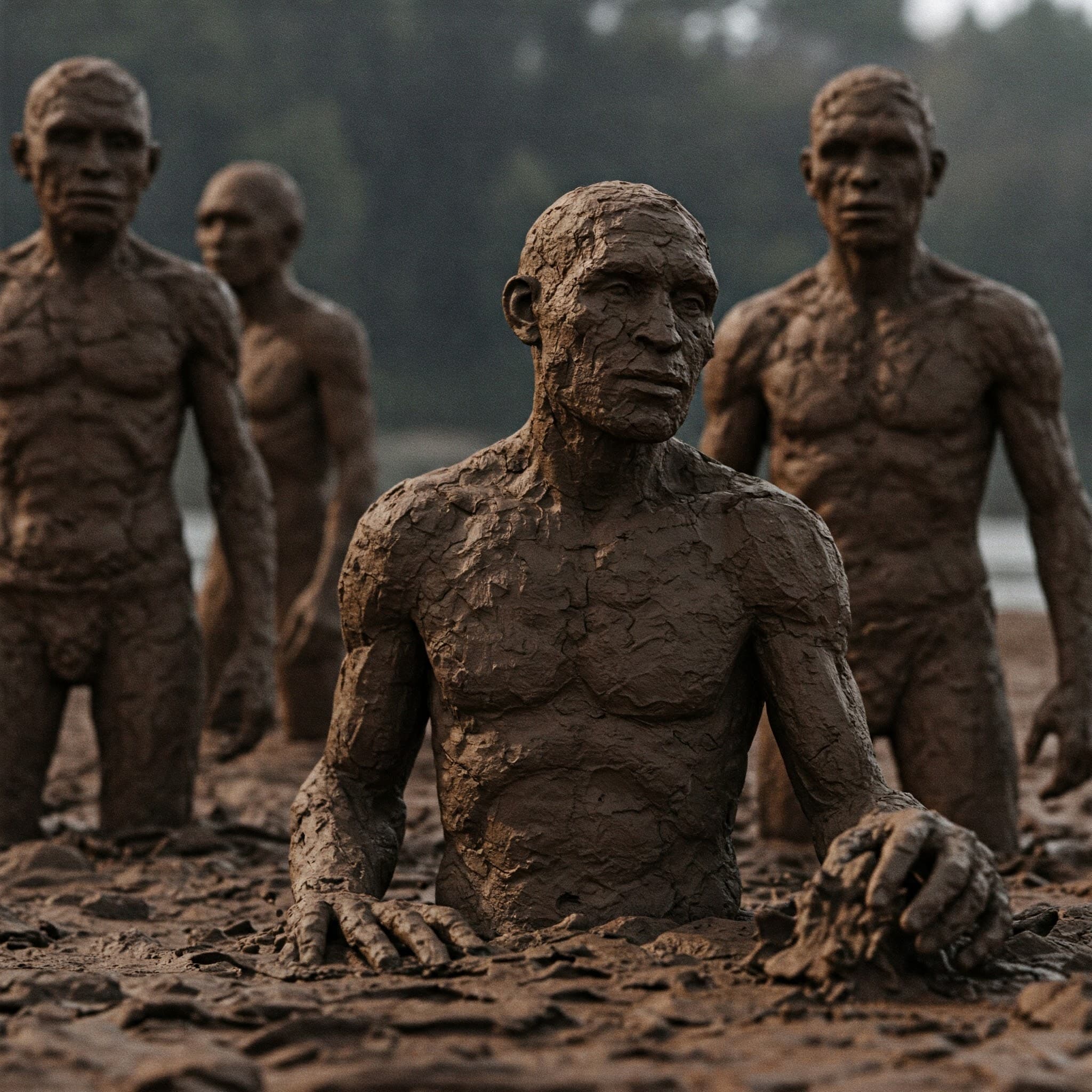 Ilustración de La Creación Maya - parte 5